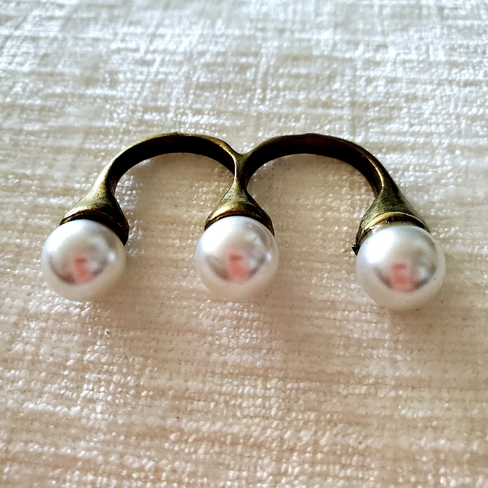 Unique double ring - Picture 3 of 6